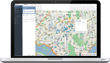 확진자 이동경로추척